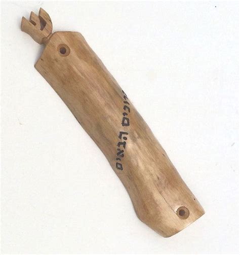 Wooden Mezuzah Olive Wood Large Mezuzah Case Shma Israel Judaica M086