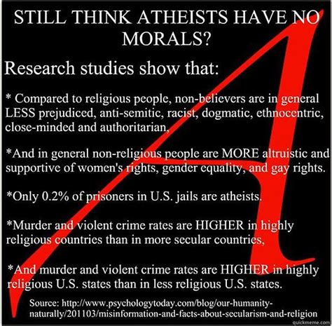 Do Atheists Have Morals