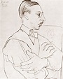Portrait of Igor Stravinsky (in profile), 1920 by Pablo Picasso ...