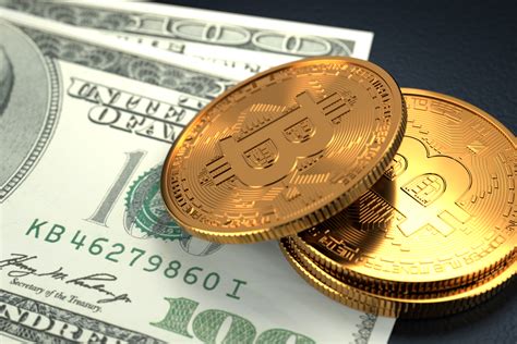 Bitcoin (₿) is a cryptocurrency invented in 2008 by an unknown person or group of people using the name satoshi nakamoto. Bitcoins stacked on US bills free image download