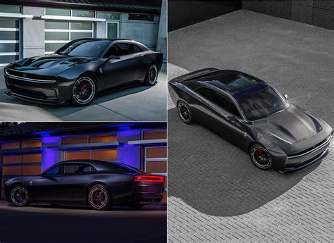 All Electric Dodge Charger Daytona Srt Concept Muscle Car Revealed