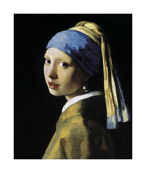 Reprodukce - Baroko - Dívka s perlou, Johannes Vermeer ...