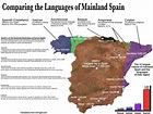 The languages of Spain. untipoquenojuega:Side note: If... | Language ...