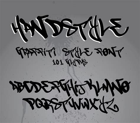 30 Best Graffiti Fonts