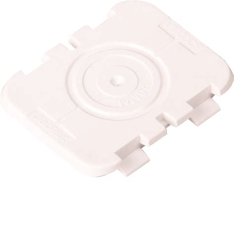 Top Wall Cable Protector Plate 30mmx40mm Closed Electrical 4 Less