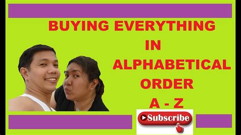 If you want to sort the results alphabetically, why are you retrieving them ordered by menu_order? BUYING EVERYTHING IN ALPHABETICAL ORDER GROCERY EDITION NG ...