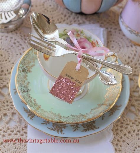 Mismatched Vintage China For A Slightly Eclectic High Tea Tea Party