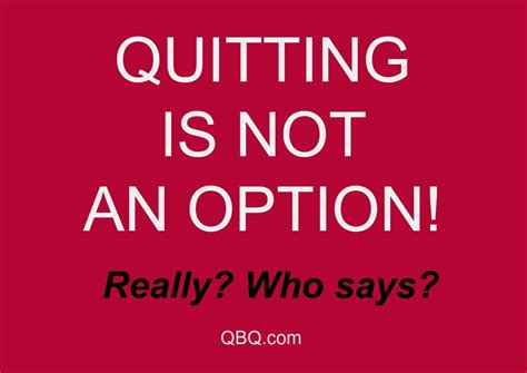 5 Questions About Quitting