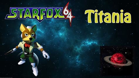 Star Fox 64 Titania Easy Youtube