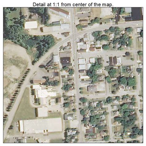 Aerial Photography Map Of Hebron Il Illinois