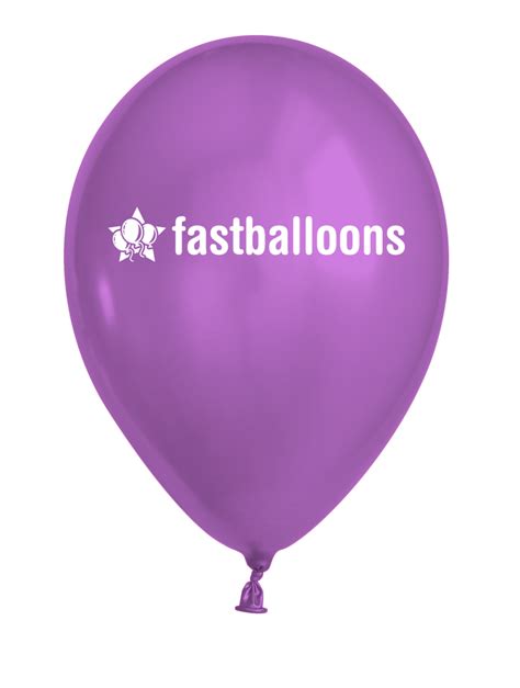 Metallic Purple Balloons Promotional Helium Balloons Fast Balloons