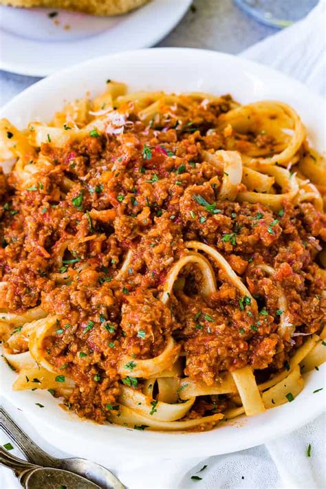 Authentic Italian Bolognese Sauce Recipe Video Oh Sweet Basil