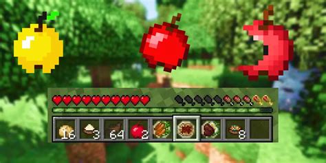 Appleskin Mod Nowy Pasek Głodu Do Minecraft