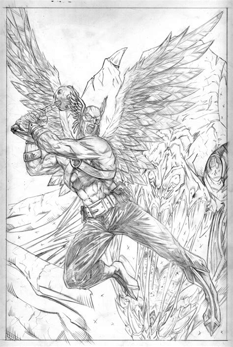 Hawkman Pencils By Henrikjonsson On Deviantart