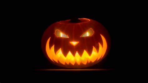 Evil Halloween Pumpkin With Creepy Horror Ambience Sounds Hd Youtube