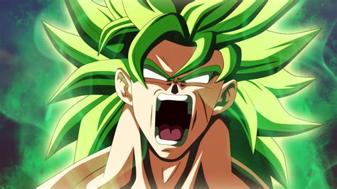 Download Goku Super Saiyan Green Aura Wallpaper