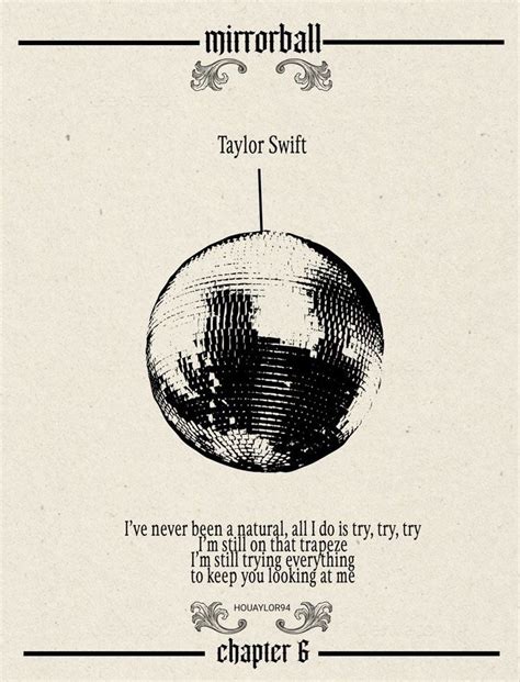 Mirrorball Taylor Swift Poster In 2022 Taylor Swift Posters Vintage