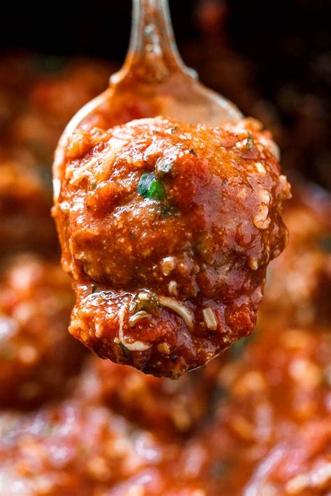 How to make italian meatballs. Slow Cooker Italian Sausage Meatballs Recipe — Eatwell101