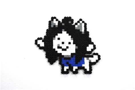 Undertale Temmie Pixel Art Grid