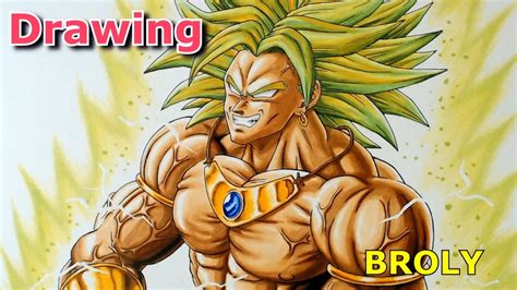 Dragon ball z is one of those anime that was unfortunately running at the same time as the manga, and as a result, the show adds lots of filler and massively drawn out fights to pad out the show. Drawing Broly The Saiyan of Legend Dragon Ball Z - YouTube