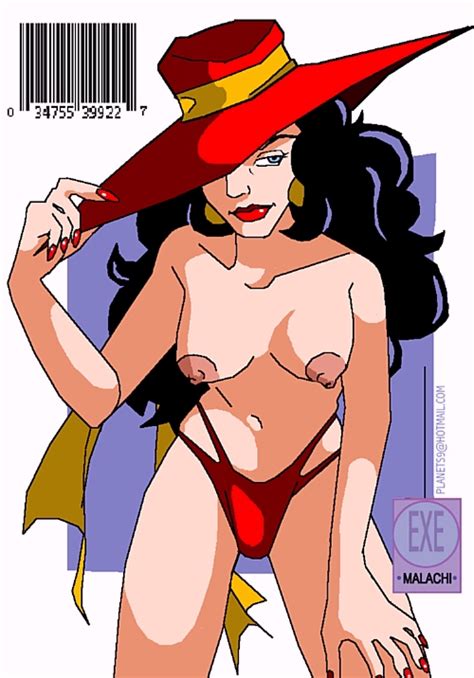 Rule 34 1girls Breasts Carmen Sandiego Female Female Only Malachi Navel Nipples Nudity Solo