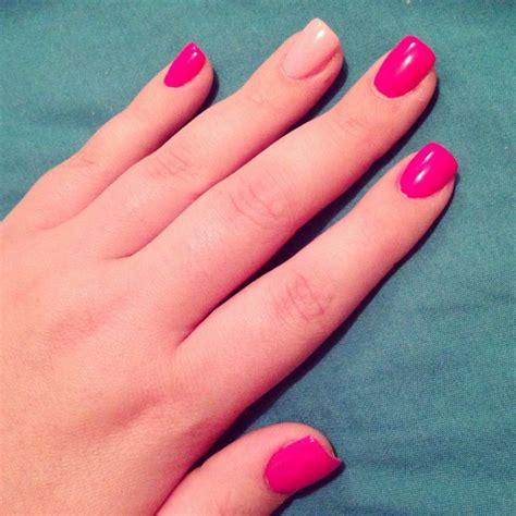 Square round acrylic nails - New Expression Nails