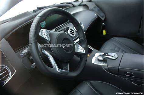 A Sneak Peak At The 2015 Mercedes Benz S Class Coupe Interior