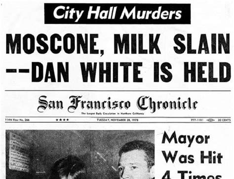 Milk And Moscone Assassination At City Hall 2003