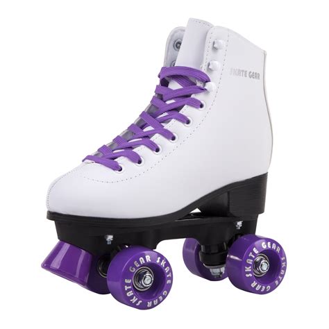 Cal 7 Roller Skates For Indoor And Outdoor Skating Faux Leather Boot