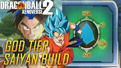 Ultimate God Tier Saiyan Build Dragon Ball Xenoverse 2 Op Hybrid