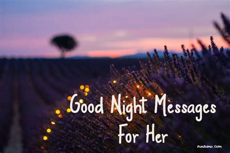 97 Good Night Messages For Her Wishes And Quotes Funzumo