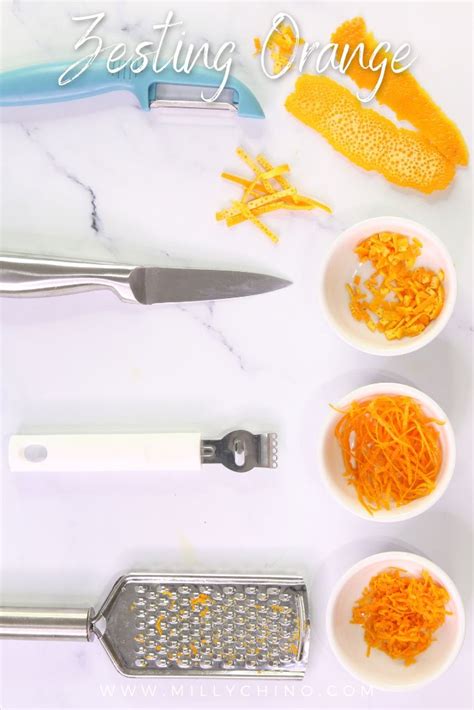 How To Zest An Orange 4 Easy Ways Milly Chino
