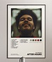 The Weeknd - After Hours Album Cover Poster | Architeg Prints