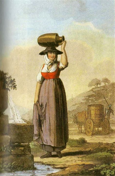 18th Century French Peasant Clothing A Peasant From Near Caldas Da