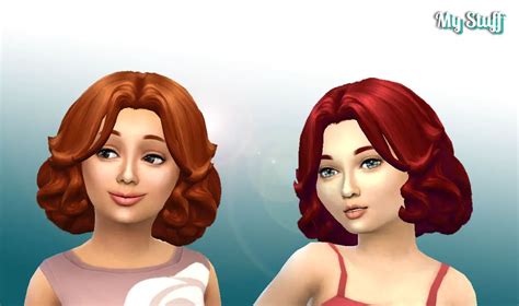 Sims 4 Hairs ~ Mystufforigin Jacqueline Hair For Girls