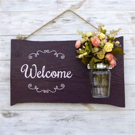 Buy Wooden Welcome Sign Hospitality Online Ts Handmade