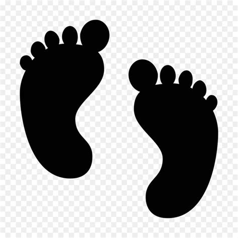 Download High Quality Baby Feet Clipart Silhouette Transparent Png