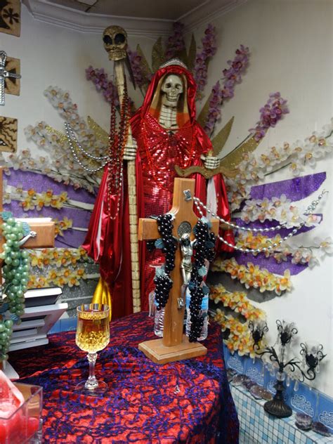 Santa Muerte Altar In Mexico Jaka Attacker