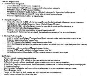 Jobs of the assistant finance manager Job Description of Financial Manager - ORDNUR