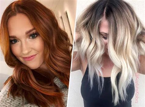 cheveux voici les 7 tendances de coloration de l automne hiver 2018