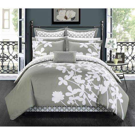 Choose from contactless same day delivery, drive up and more. Chic Home Iris 11 Piece Reversible Comforter Set & Reviews ...