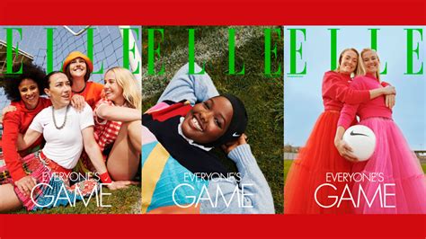 Inpublishing Elle Uk Partners With Nike For ‘everyones Game Campaign