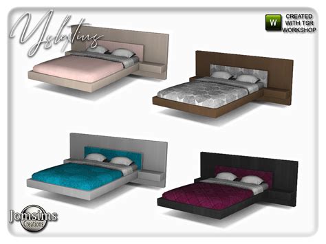 The Sims Resource Yslextius Bedroom Bed