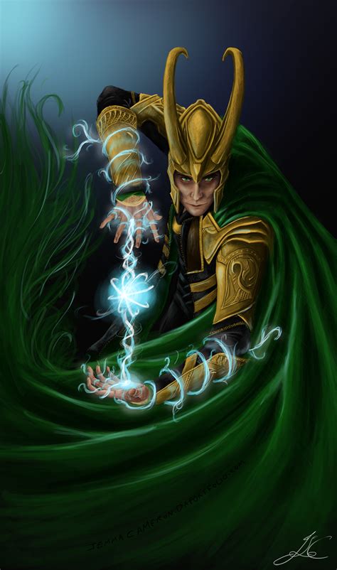 Loki God Of Mischief By Jemleigh On Deviantart