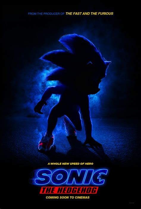 What does a producer do? First Poster Arrives For The 'Sonic The Hedgehog' Movie