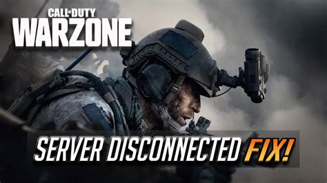 Call Of Duty Warzone Server Disconnected Fix 2024 Youtube