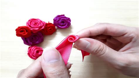 DIY Ribbon Roses Guide How To Make Satin Ribbon Roses Step By Step