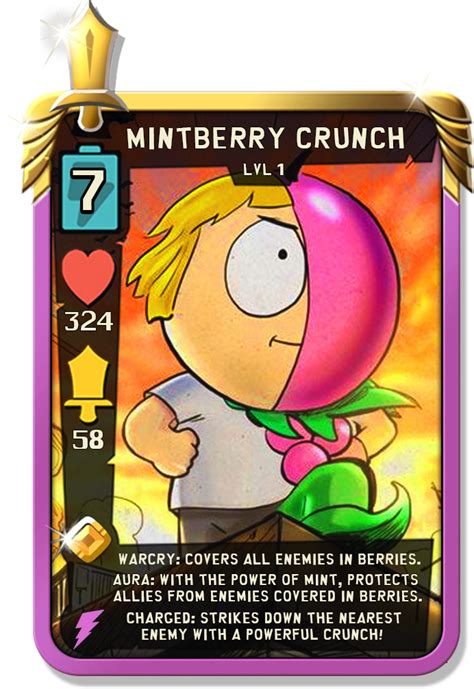 Mintberry Crunch If You Think Mysterion Is Op Rsouthparkphone