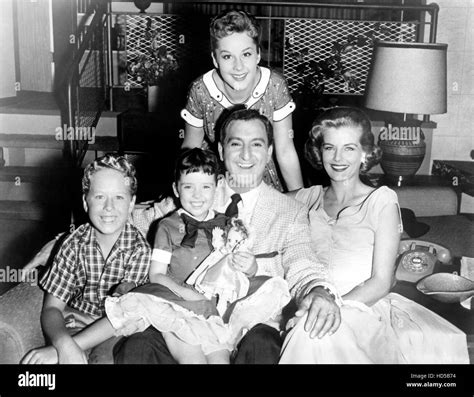 Make Room For Daddy Aka The Danny Thomas Show Seated From Left Rusty Hamer Angela