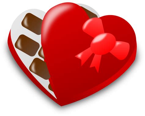 Valentine Animated Chocolate Box Clipart